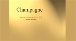 Desktop Screenshot of champagne-chaure.fr